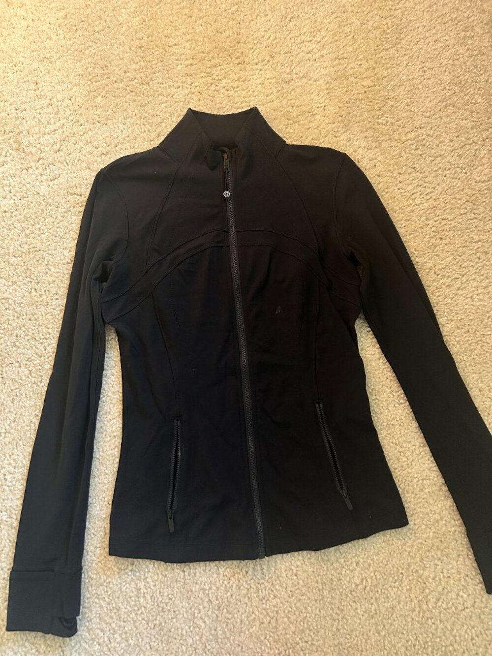 Lululemon Define Jacket Black Nulu Size 8